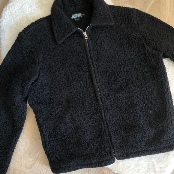 J Crew Teddy Sherpa Jacket - Picture 3 of 11